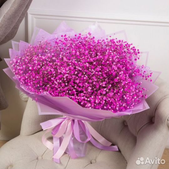 Красивые Букеты из Гипсофилы. Доставка/Самовывоз