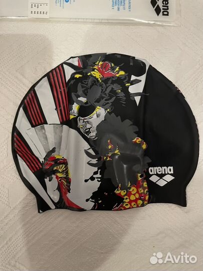 Шапка для плавания arena