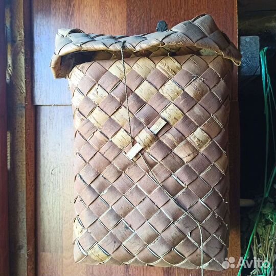 Кузовок из бересты новый в использовании не был