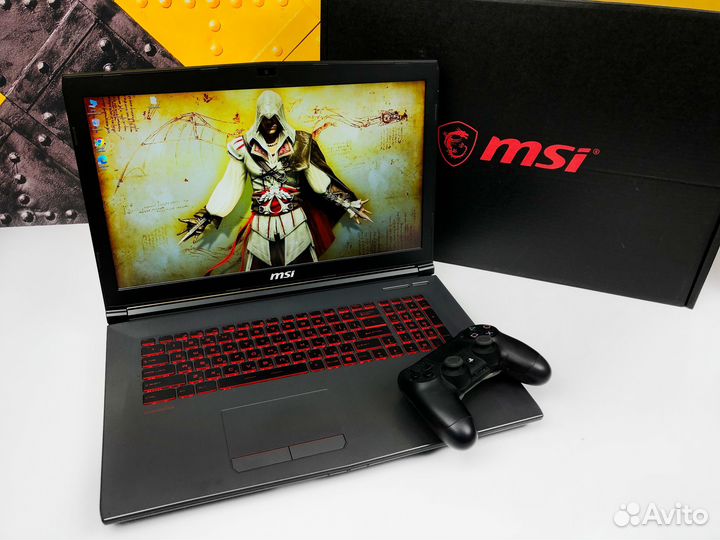 Игровые ноутбуки Lenovo MSI с гарантией