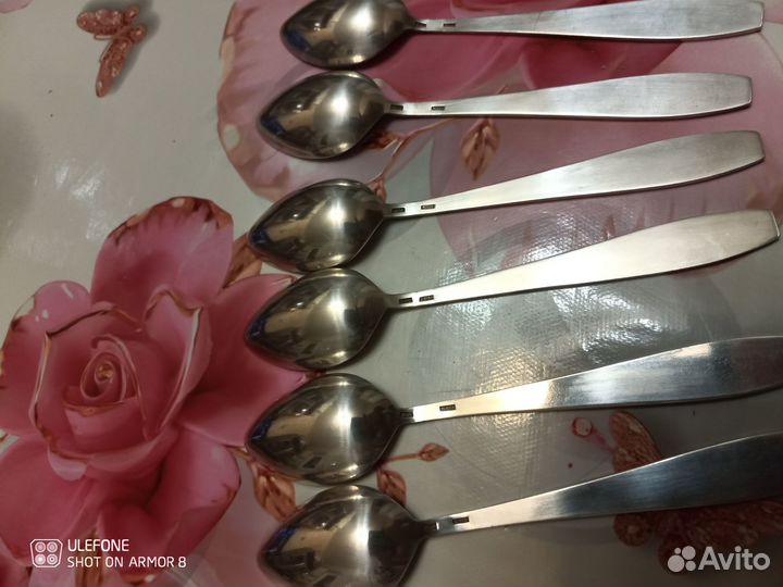 Ложки чайные мельхиоровые СССР