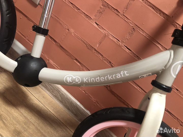 Беговел детский Kinderkraft розовый