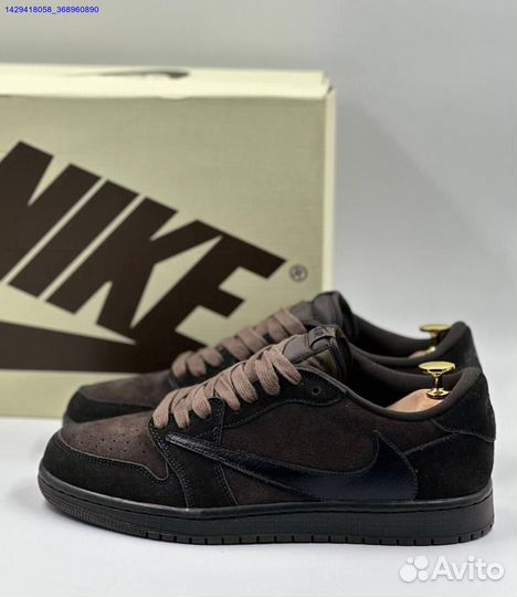 Nike Air Jordan 1 Low OG Velvet Brown (Арт.99123)