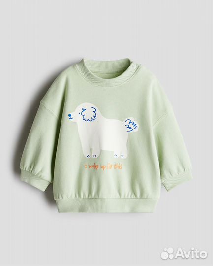 Свитшот утепленный hm 86,92