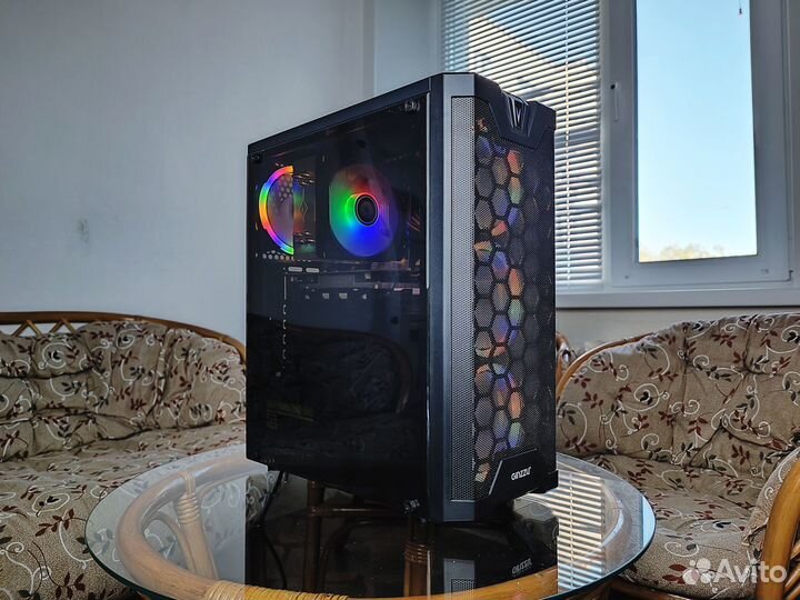 Игровой компьютер Intel 8 ядер DDR4 16Gb GTX1050Ti