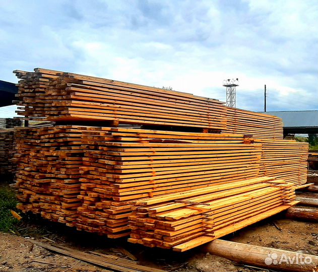 Пиломатериал из сосны, ели, пихты, кедра