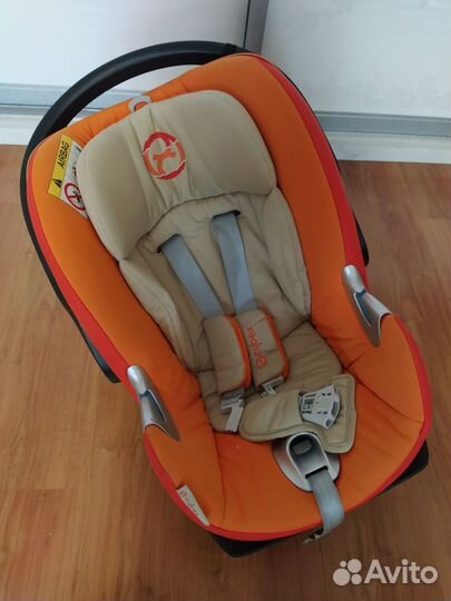 Автолюлька cybex aton q с базой изофикс