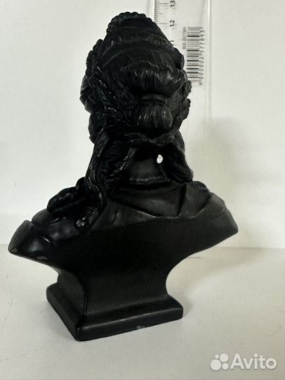 Бюст Екатерина 2,касли чугун 13 см