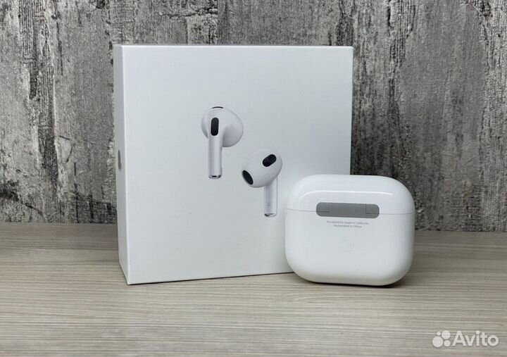 AirPods 3 NEW (доставка и чехол в подарок)