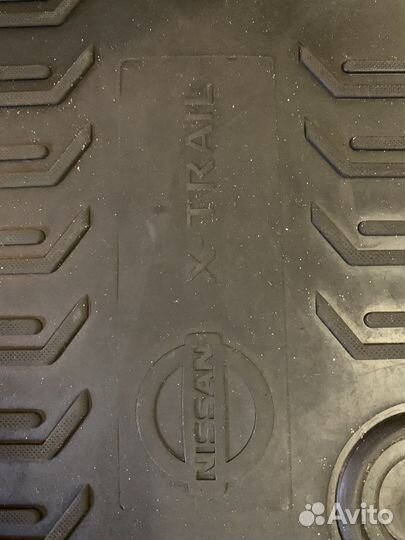 Резиновые коврики nissan x-trail