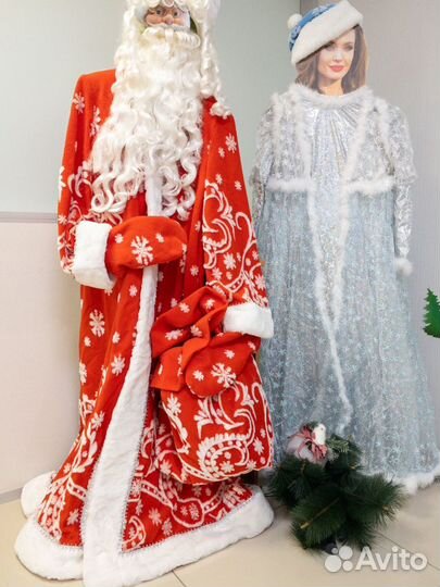 Костюм деда мороза и снегурочки
