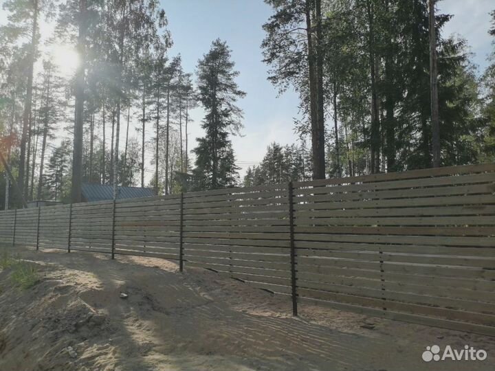 Откатные ворота под ключ