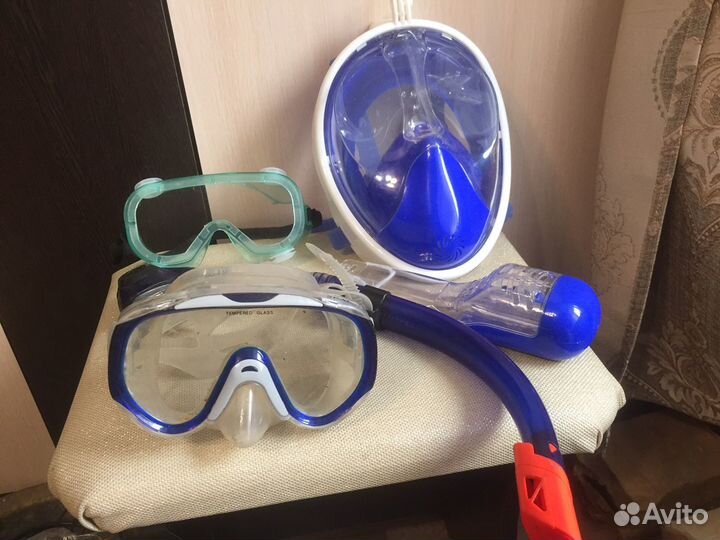 Маска для ныряния коллекция несколько