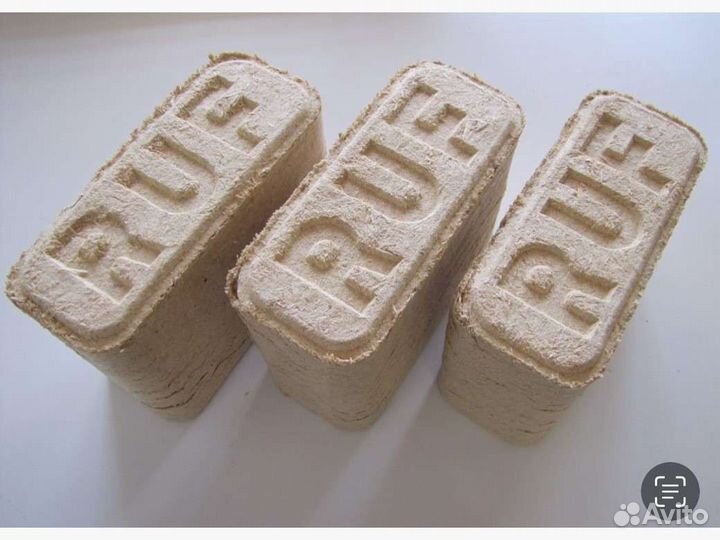 Древесные брикеты RUF оптом, от 20 тонн