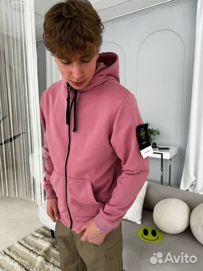Зип худи stone island