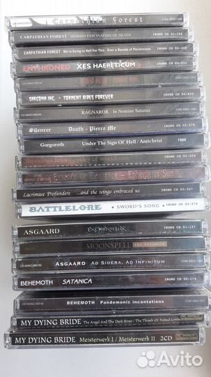 Лицензионные CD диски metal (black death doom)