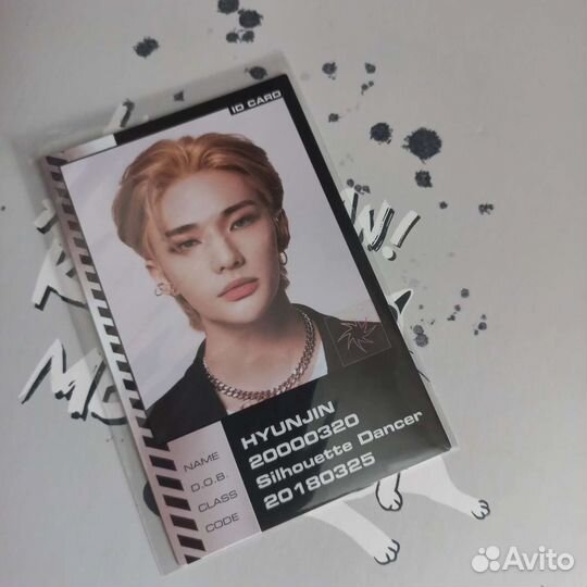 Карта stray kids oddinary Хёнджин