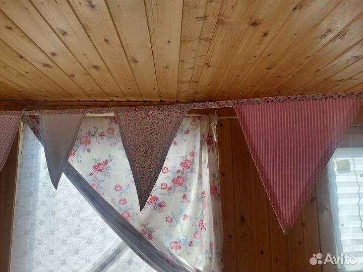 Детская гирлянда флажки zara