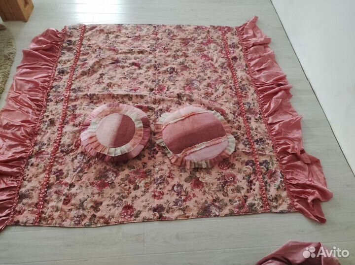 Комплект штор+покрывало