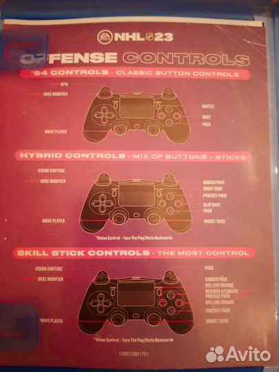 Диск NHL23 для PS4