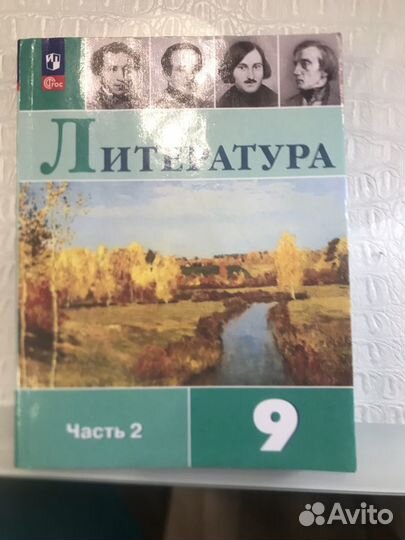 Учебники по литературе 9 класс 1-2 части, Коровина