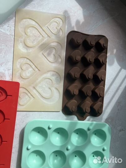 Молды(формы) силиконовые для шоколада, леденцов