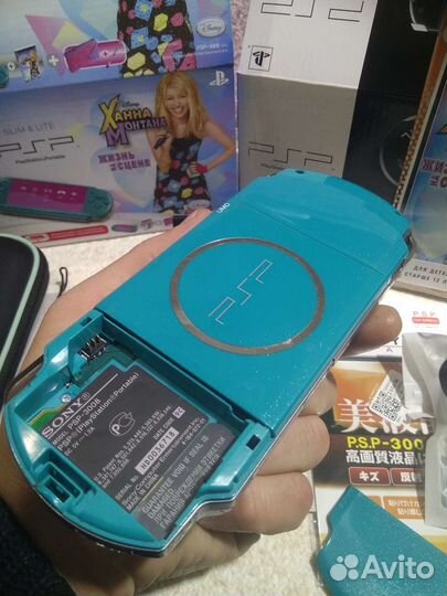 Sony PSP Torquoise green 4gb прошитая