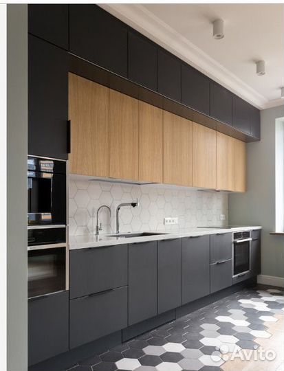 Кухня из пластика минимализм