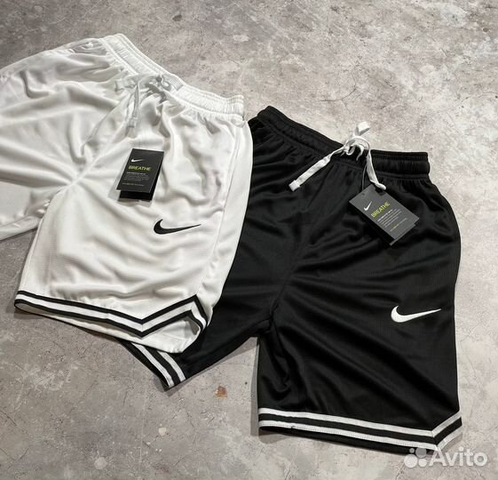 Шорты Nike черные/белые (Арт.29124)