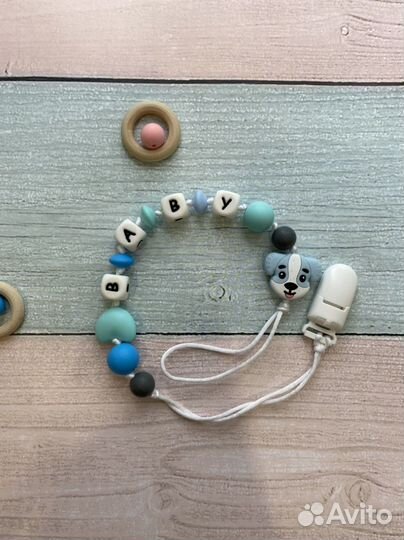 Грызунки /держатель для соски /погремушки