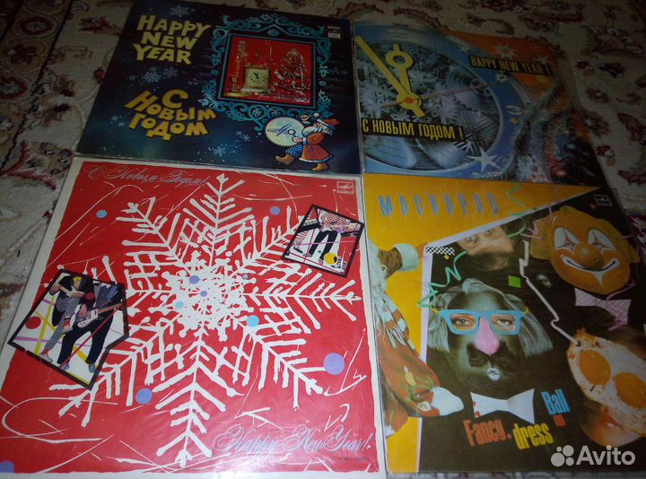 Виниловые пластинки разные