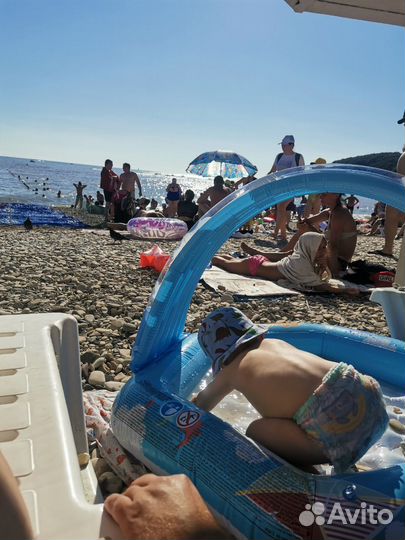 Бассейн детский с крышей