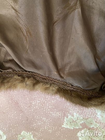 Пальто норковое натуральное в стиле Nereja