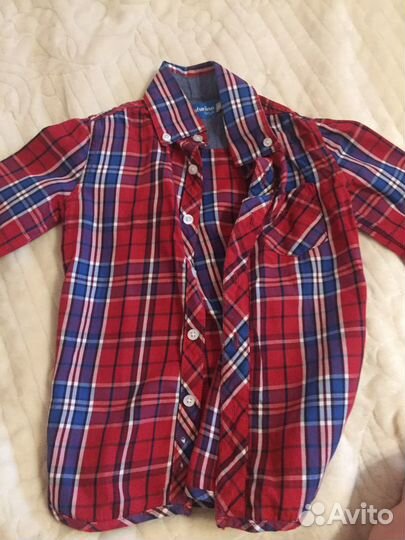 Рубашка для мальчика размер 98 futurino