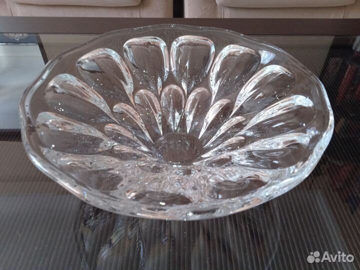 Хрустальная ваза СССР 70- е