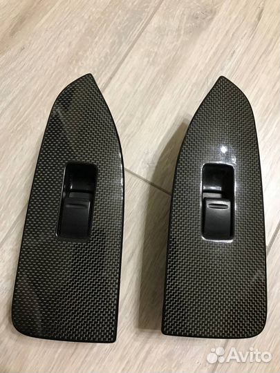 Карбон накладки задние jzx100