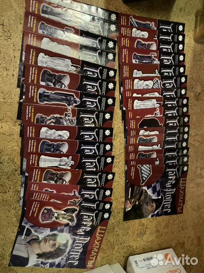 Журнал гарри поттер шахматы