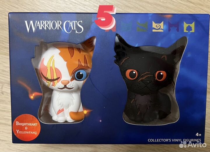 Фигурки котов воителей Warroir cats