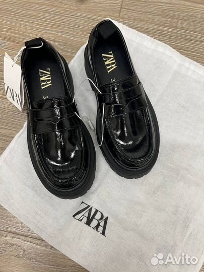 Лоферы zara детские