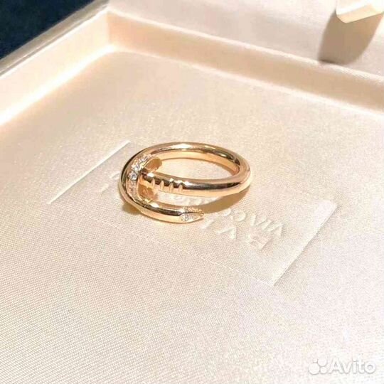 Кольцо Cartier Гвоздь золото 0,13ct