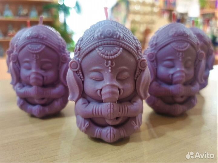 Свеча восковая Ганеша