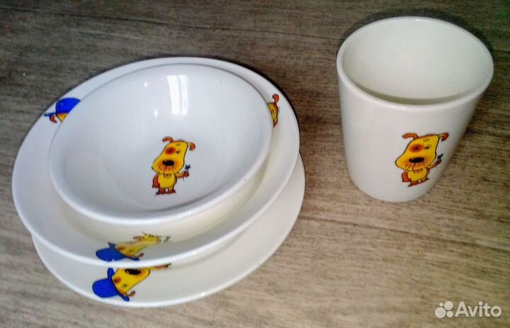 Новый детский набор 4 предмета