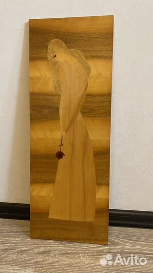 Панно из дерева времен СССР