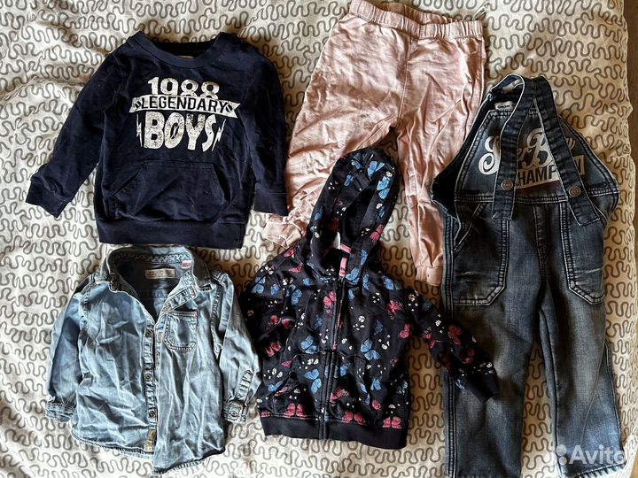 Пакет вещей на девочку 86