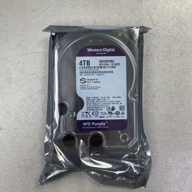 WD Purple, 4Tb, HDD, SATA III, 3.5"