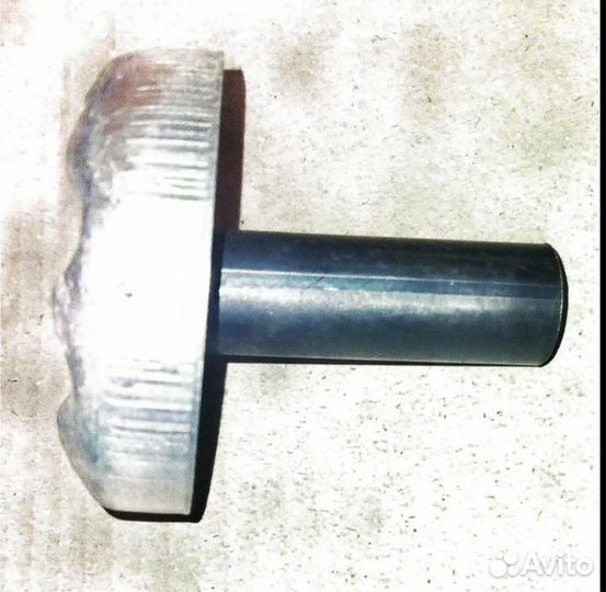 Заглушка глушителя с трубой иж