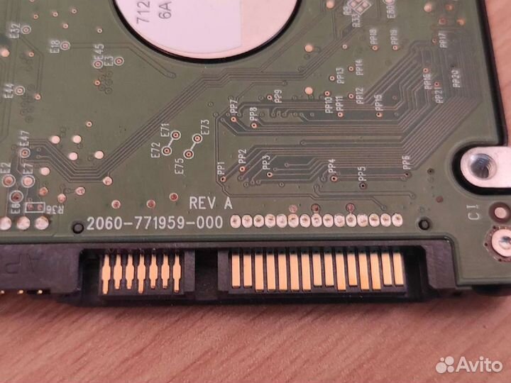 HDD Western Digital wd5000lpv Жесткий диск 500 гб