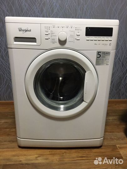 Стиральная машина бу whirlpool 6кг