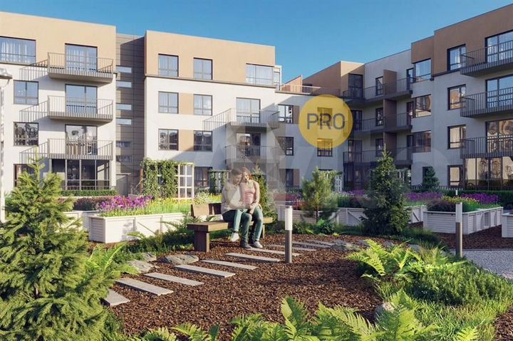 2-к. квартира, 67,2 м², 2/4 эт.