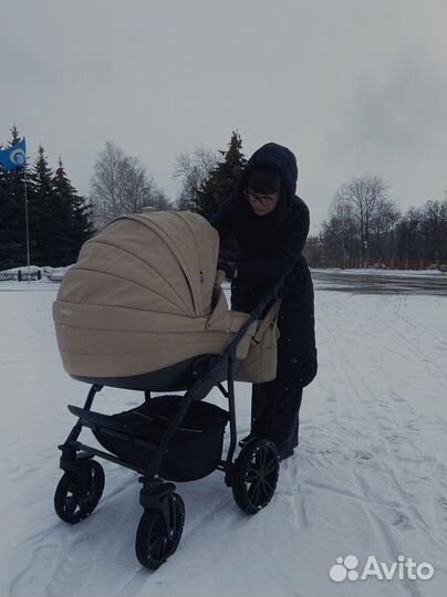 Коляска 2 в 1 индиго